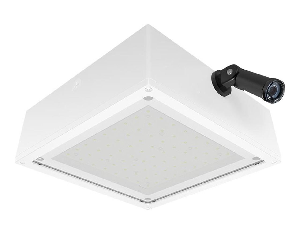 VANLED52FFRW/PCS2 Canopy Lights 7322 Lumens VANLED 52W Flat Frosted Lens 277V Swivel