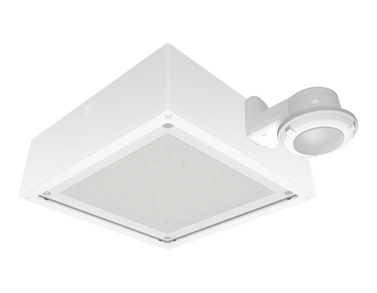 VANLED52FFRW/WS2 Canopy Lights 7322 Lumens VANLED 52W 5000K Flat Frosted Lens