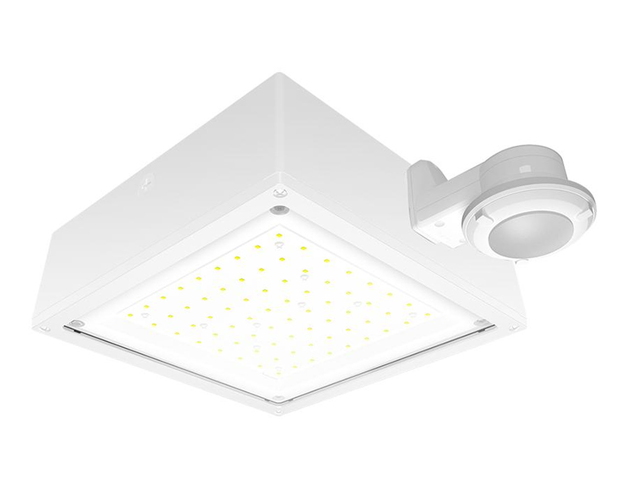 VANLED52FW/480/WS2 Canopy Lights 7529 Lumens VANLED 52W 5000K 480V Flat Clear Lens