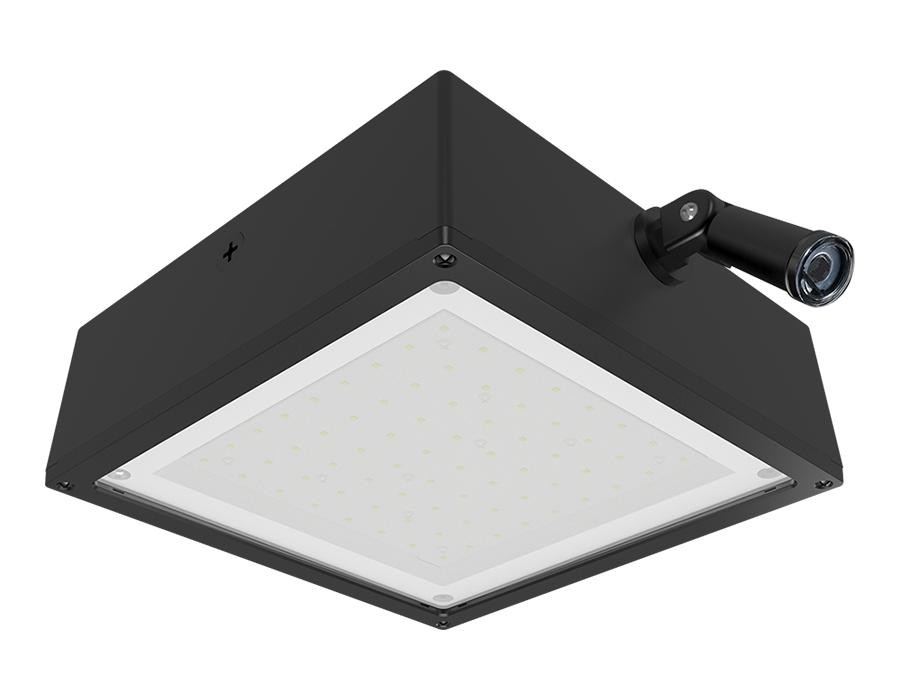 VANLED75NFFR/PCS2 Canopy Lights 9754 Lumens VANLED 75W Flat Frosted Lens 277V Swivel