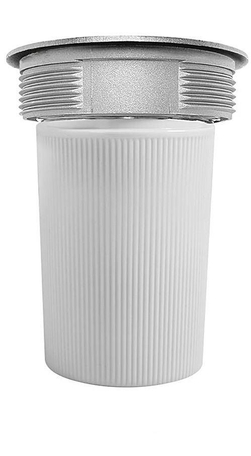 VC200PW Vaporproof 200 Ceiling White With Perma Globe