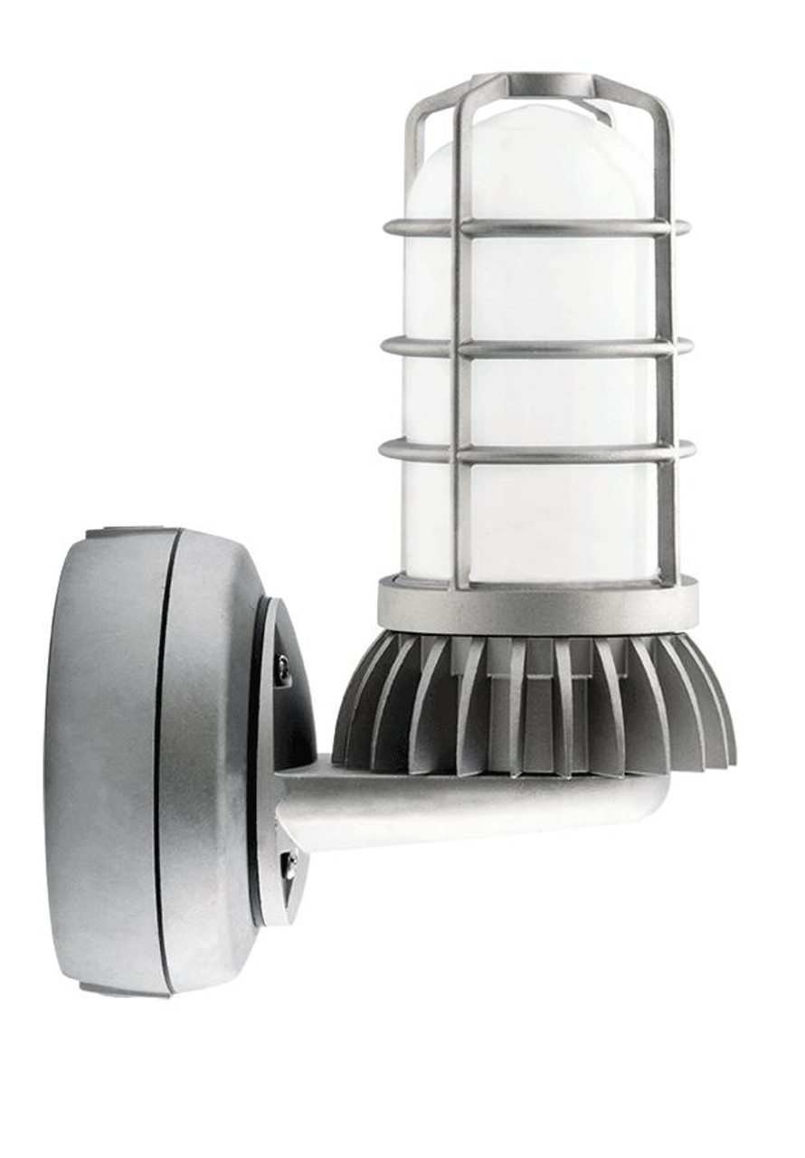 VXBRLED13NDG/UP/PCS2 Vaporproof 595 Lumens VXBR Uplight 13W Neutral 277V Swivel Photocell