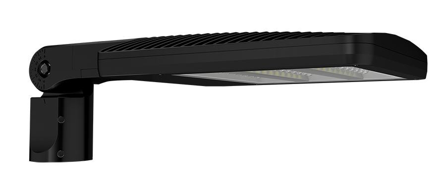 ALEDS3TSFYAB  ALED 40-60W Type III Amber W/ Slipfitter Black