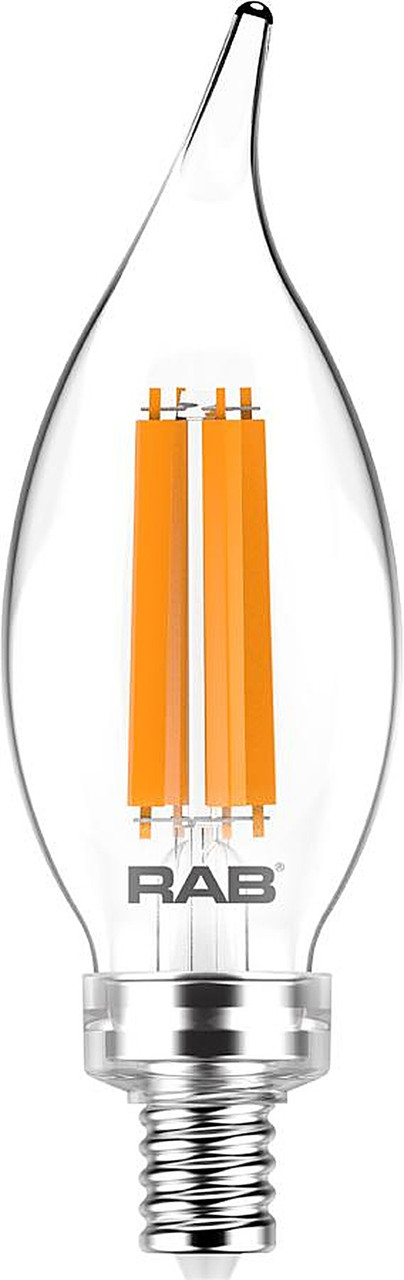 BA11-5-E12-927-F-C Decorative 500 Lumens BA11 5W Base E12 90CRI 2700K Filament Clear