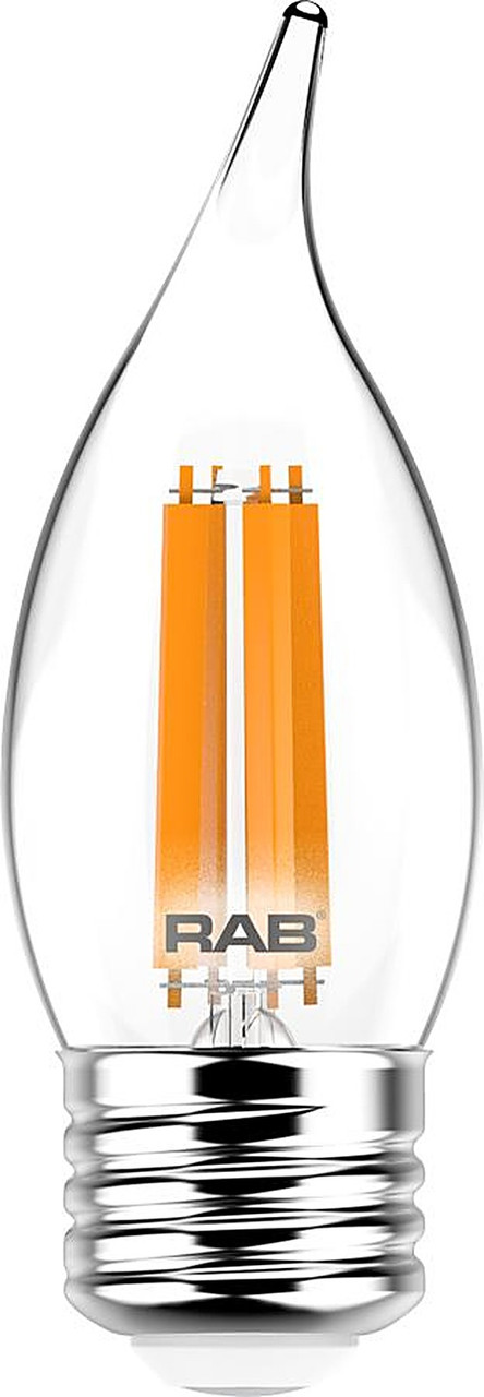 BA11-5-E26-927-F-C Decorative 500 Lumens BA11 5W Base E26 90CRI 2700K Filament Clear