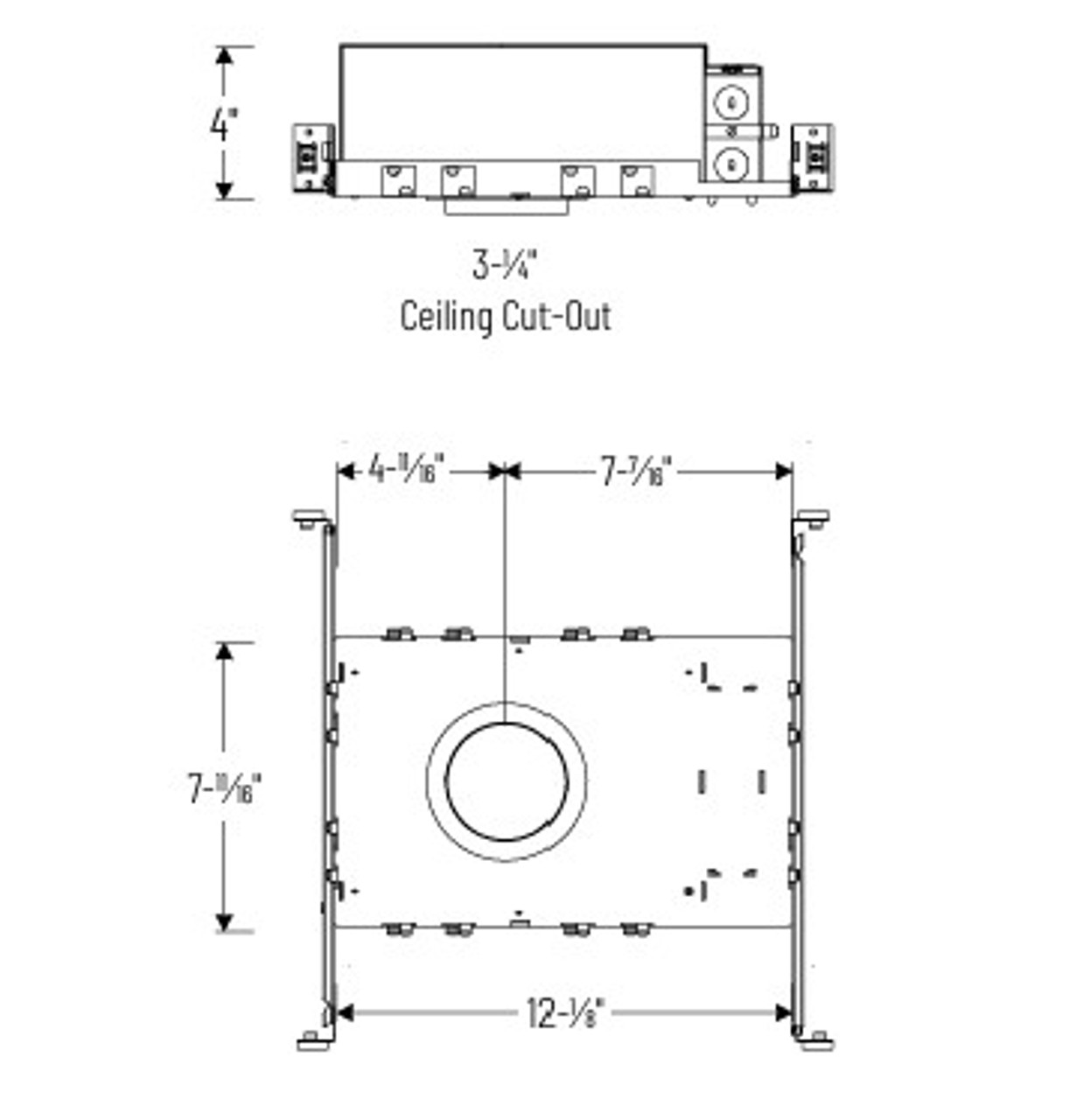 NHIOICD-28LE3 2" Iolite LED Dedicated IC Air-tight New Construction Housing