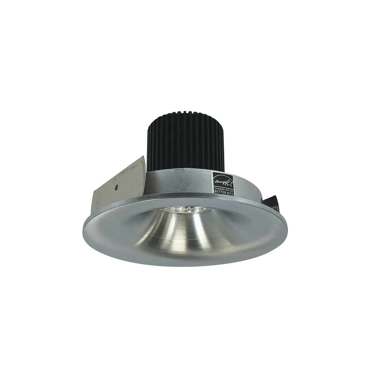 NIO-4RNB50XNN/10 4" Iolite LED Round Bullnose 1000LM / 14W 5000K Natural Metal