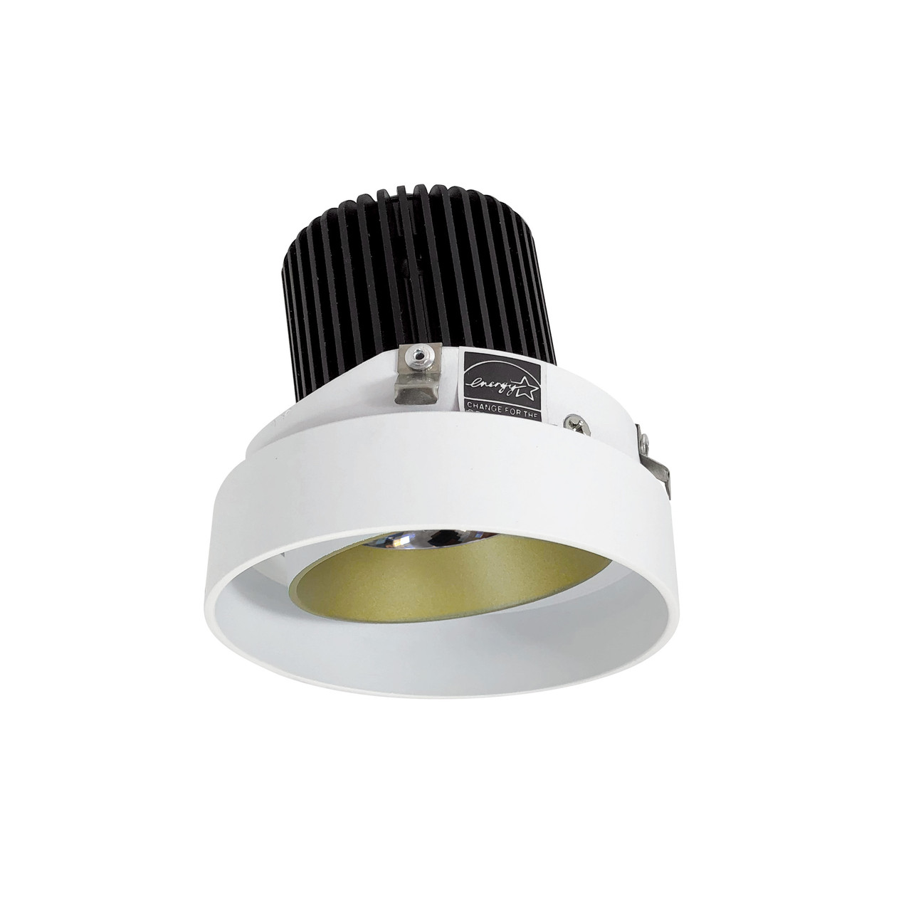 NIO-4RTLA30QCHMPW 4" Iolite LED Round Trimless Adjustable 10-DEG Optic 800LM NIO-4RTLA30QCHMPW 4" Iolite LED Round Trimless Adjustable 10-DEG Optic 800LM