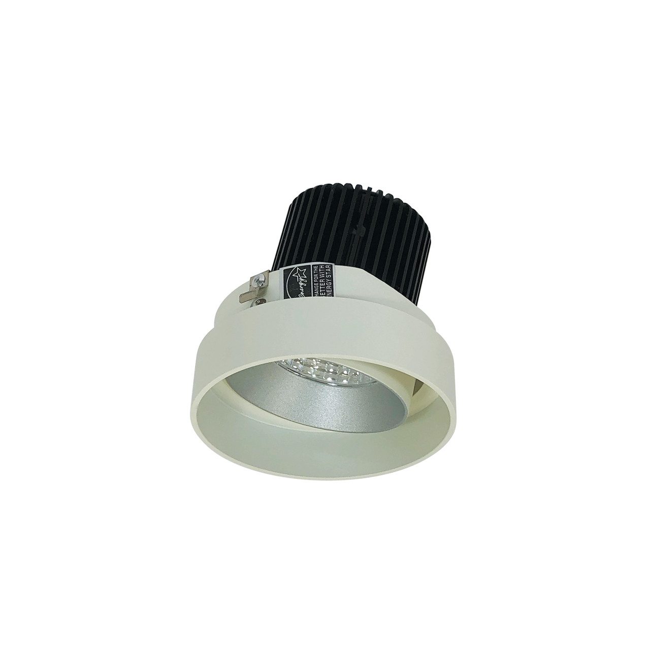 NIO-4RTLA35XHW/10 4" Iolite LED Round Trimless Adjustable 1000LM / 14W 3500K Haze