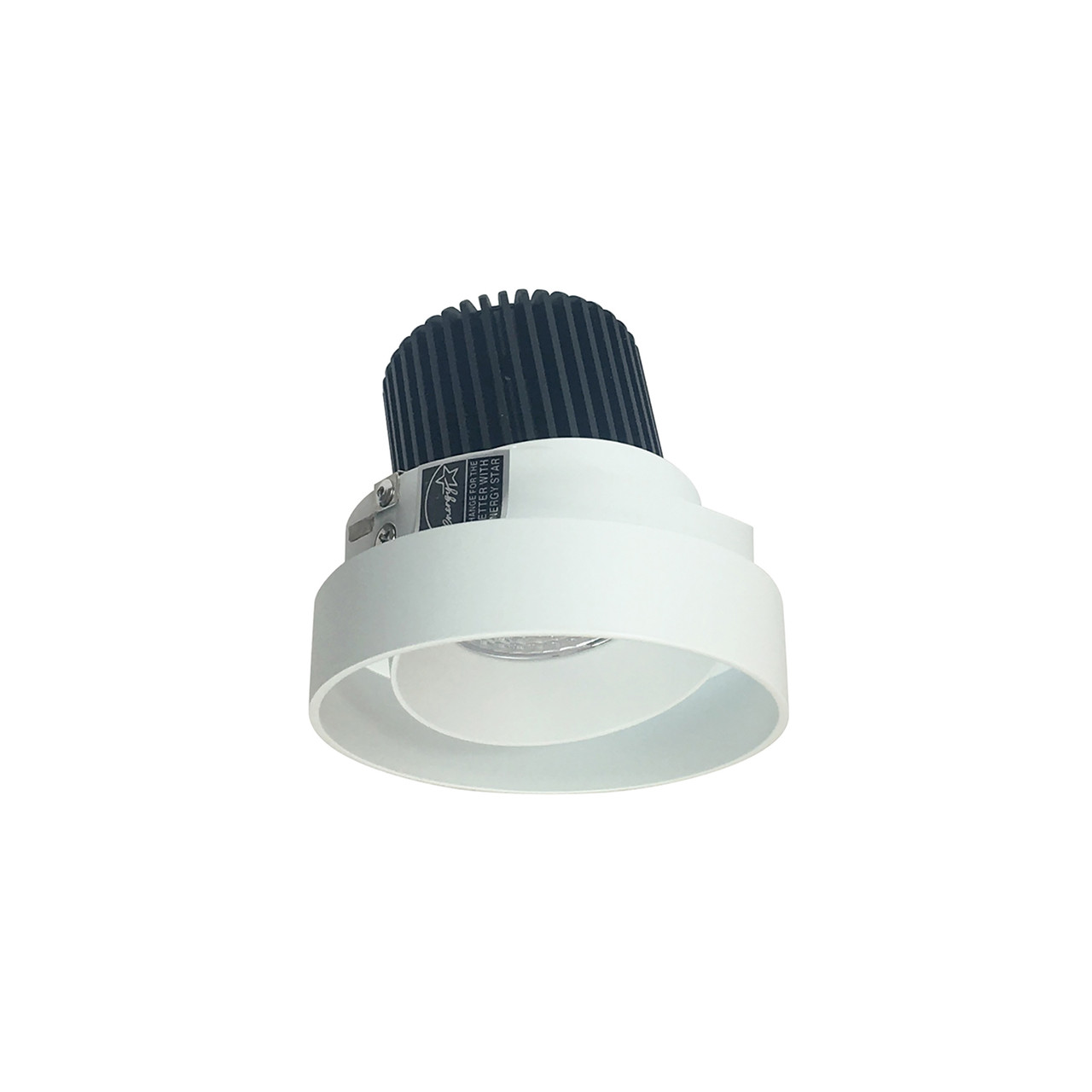 NIO-4RTLA50XMPW 4" Iolite LED Round Trimless Adjustable 800LM / 14W 5000K Matte