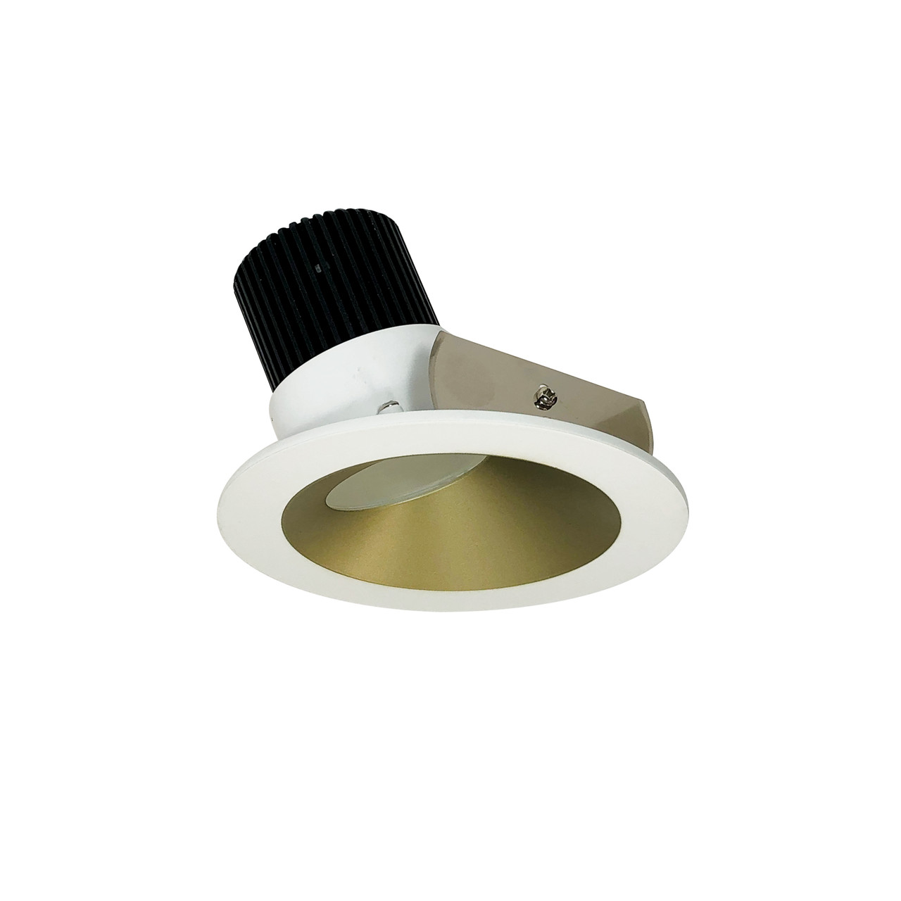 NIO-4RWCDXCHMPW 4" Iolite LED Round Wall Wash 800LM / 14W Comfort Dim Champagne