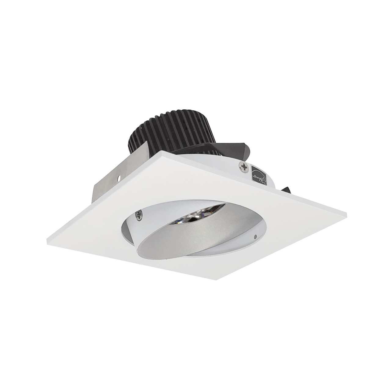 NIO-4SC35QHZMPW 4" Iolite LED Square Adjustable Cone Reflector 10-DEG Optic NIO-4SC35QHZMPW 4" Iolite LED Square Adjustable Cone Reflector 10-DEG Optic