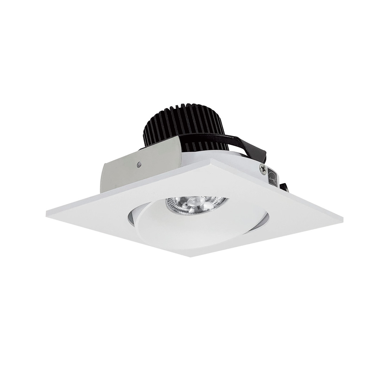 NIO-4SC35QMPW 4" Iolite LED Square Adjustable Cone Reflector 10-DEG Optic NIO-4SC35QMPW 4" Iolite LED Square Adjustable Cone Reflector 10-DEG Optic