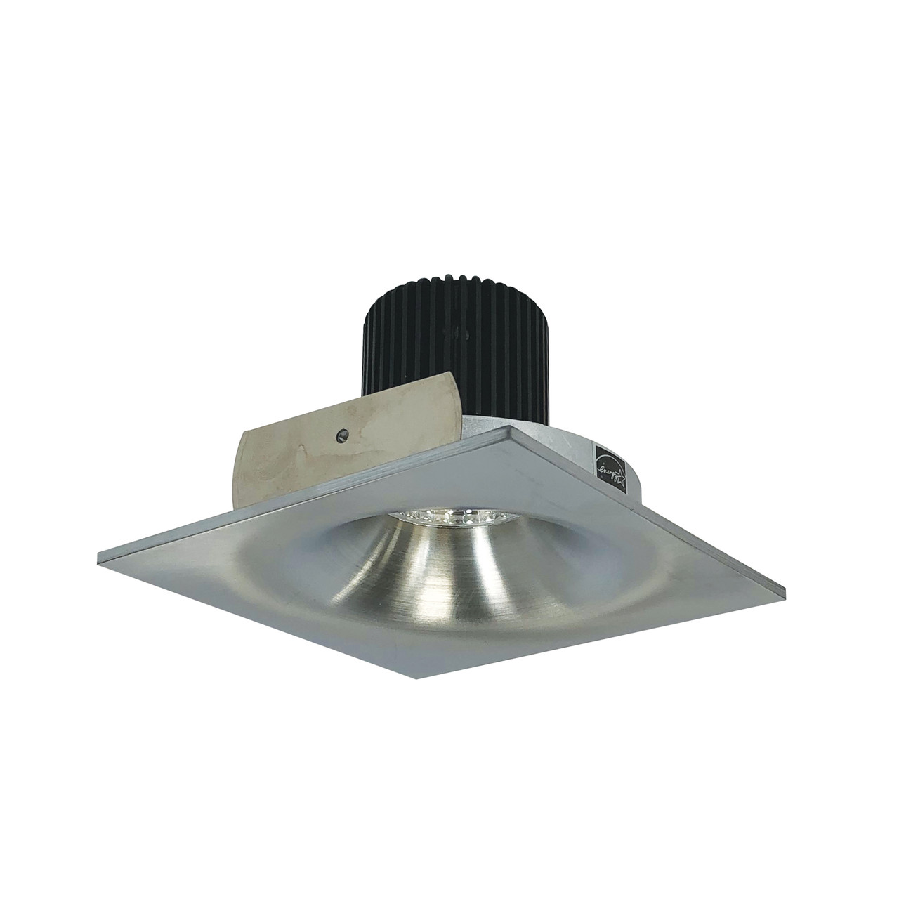 NIO-4SNB50XNN/10 4" Iolite LED Square Bullnose 1000LM / 14W 5000K Natural Metal