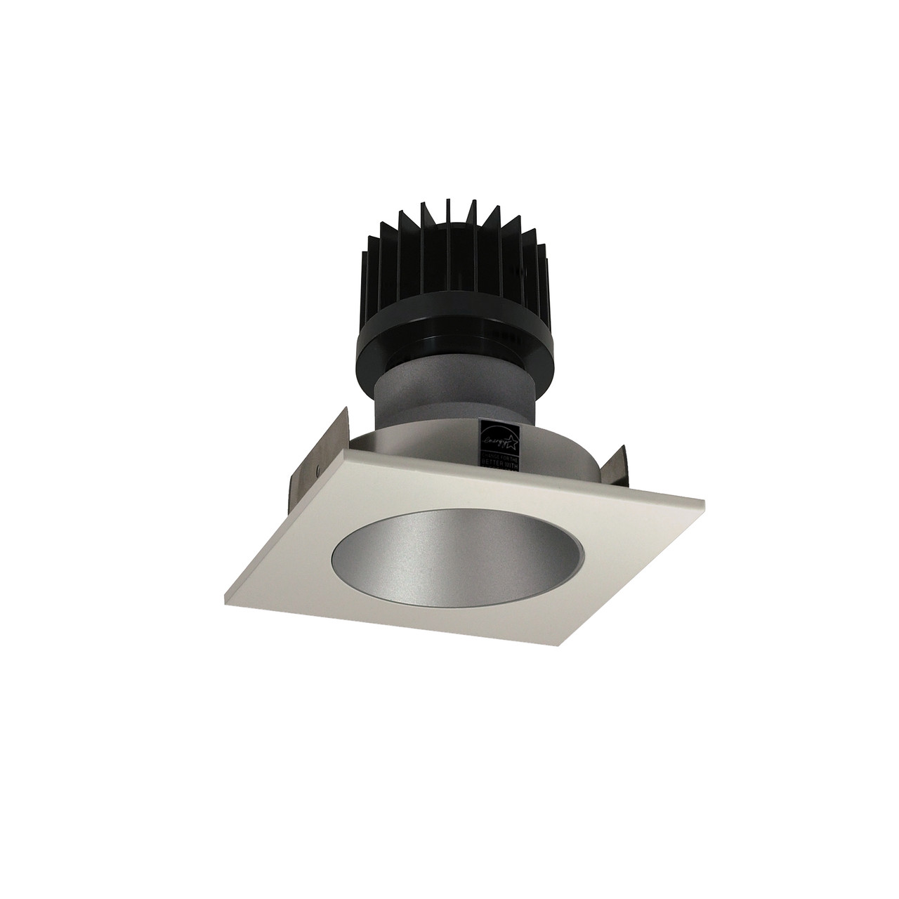 NIO-4SNDC50XHW/HL 4" Iolite LED Square Reflector With Round Aperture 1500LM/2000LM/2500LM