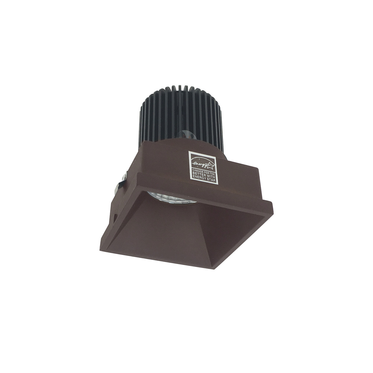 NIO-4STLNDC50XBZ/10 4" Iolite LED Square Trimless Downlight 1000LM / 14W 5000K Bronze