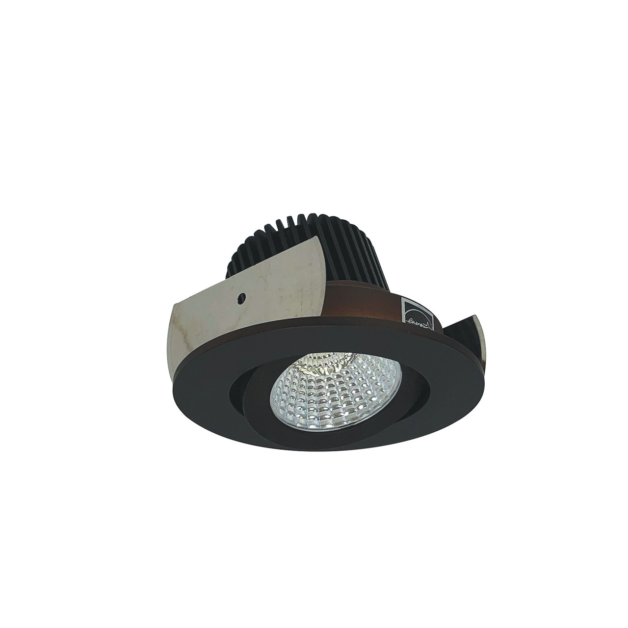 NIOB-2RG50XBZ/10 2" Iolite LED Round Adjustable Gimbal 1000LM / 14W 5000K Bronze