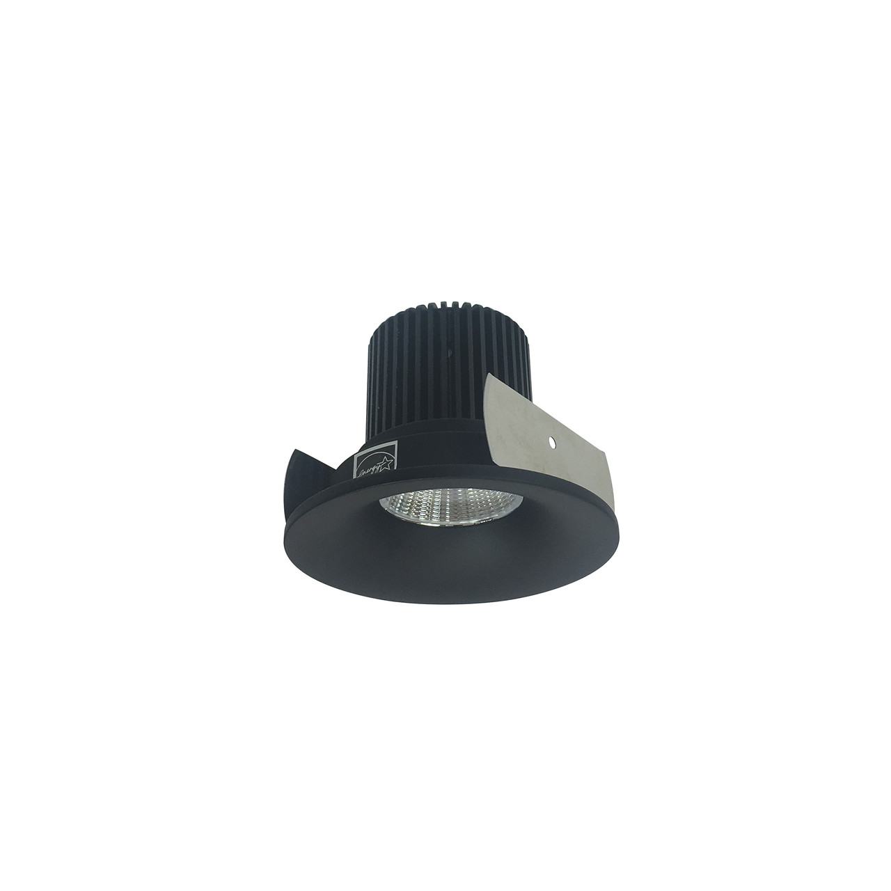 NIOB-2RNB30XBB/10 2" Iolite LED Round Bullnose 1000LM / 14W 3000K Black Finish