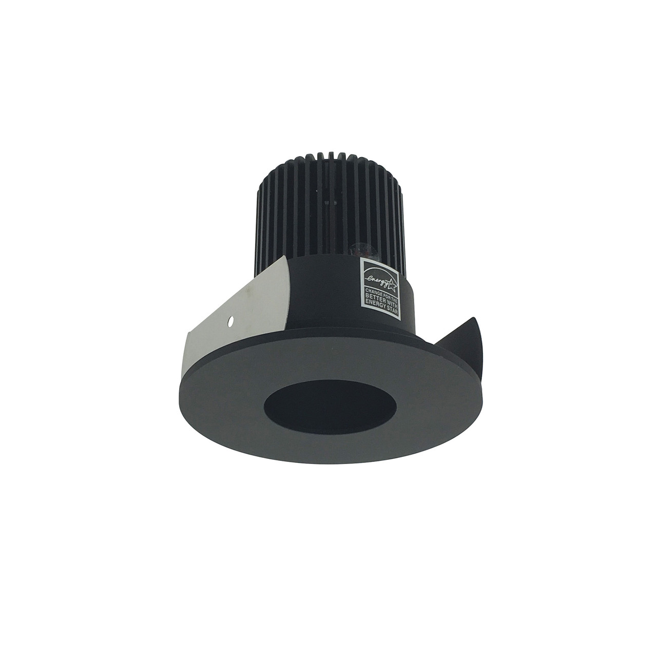 NIOB-2RPH30XBB/10 2" Iolite LED Round Pinhole 1000LM / 14W 3000K Black Pinhole