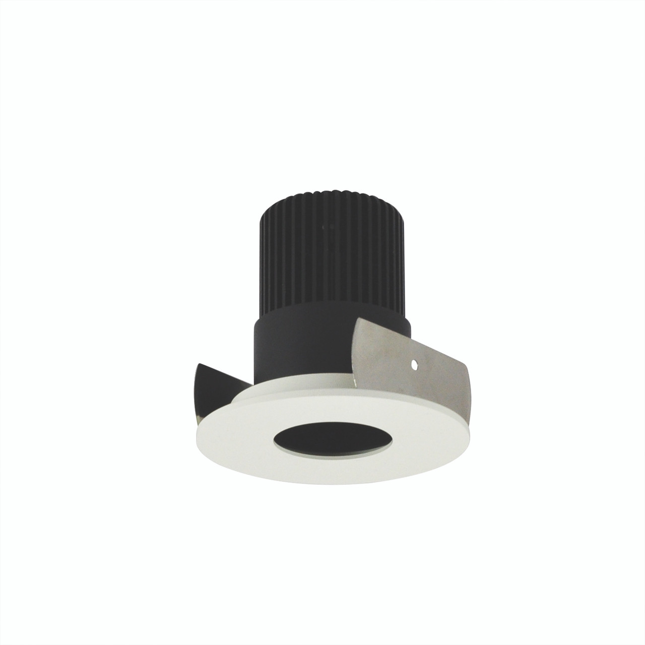 NIOB-2RPH30XBMPW/10 2" Iolite LED Round Pinhole 1000LM / 14W 3000K Black Pinhole