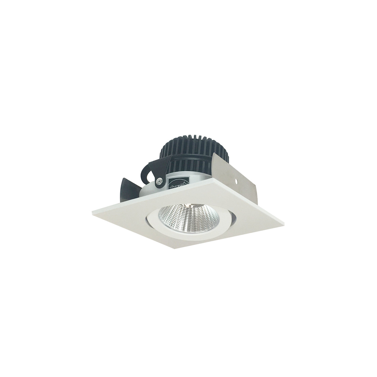 NIOB-2SG50XMPW/10 2" Iolite LED Square Adjustable Gimbal 1000LM / 14W 5000K Matte