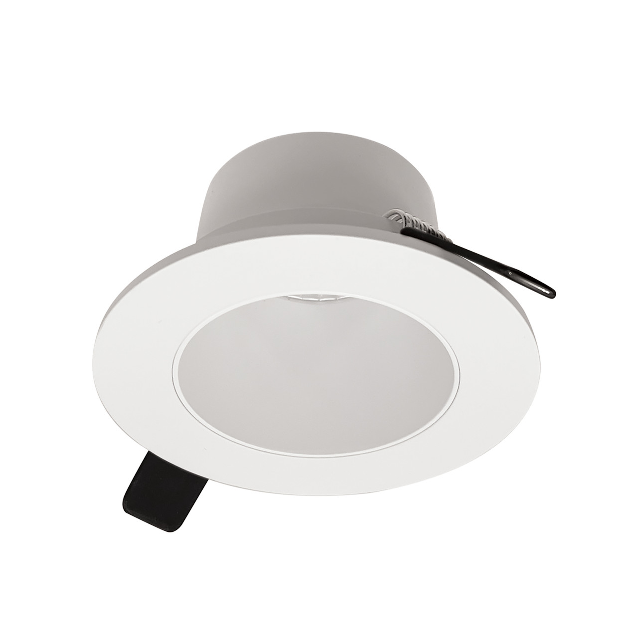 NIOC-4RNDCWW 4" Iolite Can-less Round Downlight Trim White Finish