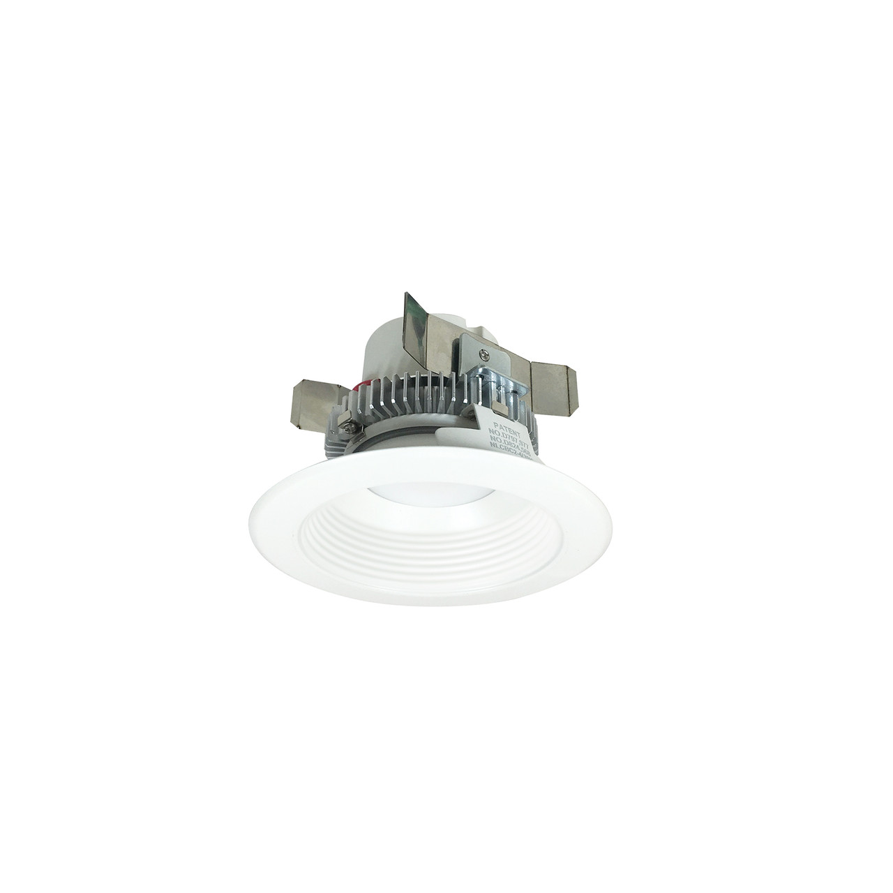 NLCBC2-45227MPW/ALE4 4" Cobalt Click LED Retrofit Baffle 750LM / 10W 2700K Matte Powder