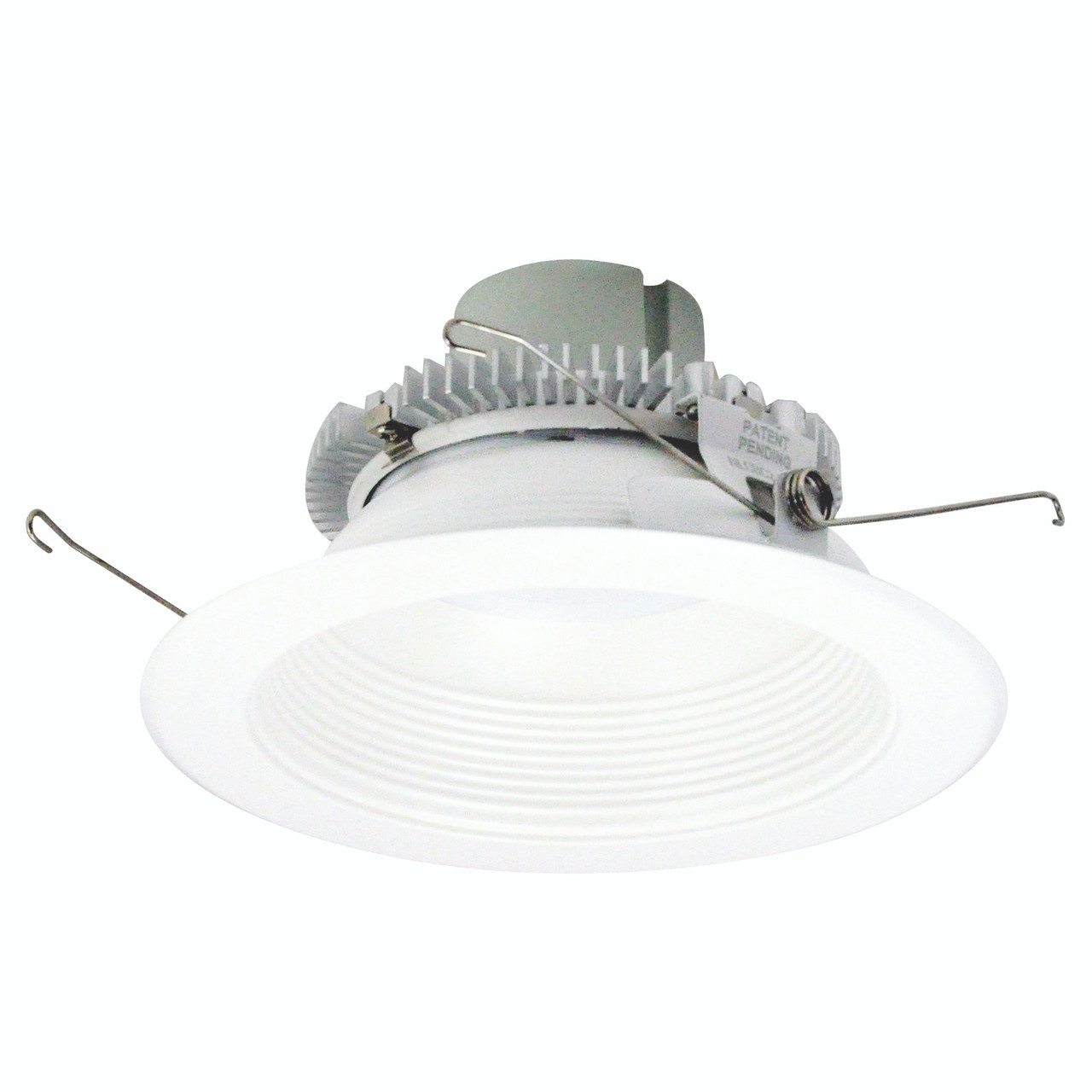 NLCBC2-65235MPW/ALE4 6" Cobalt Click LED Retrofit Baffle 750LM / 10W 3500K Matte Powder