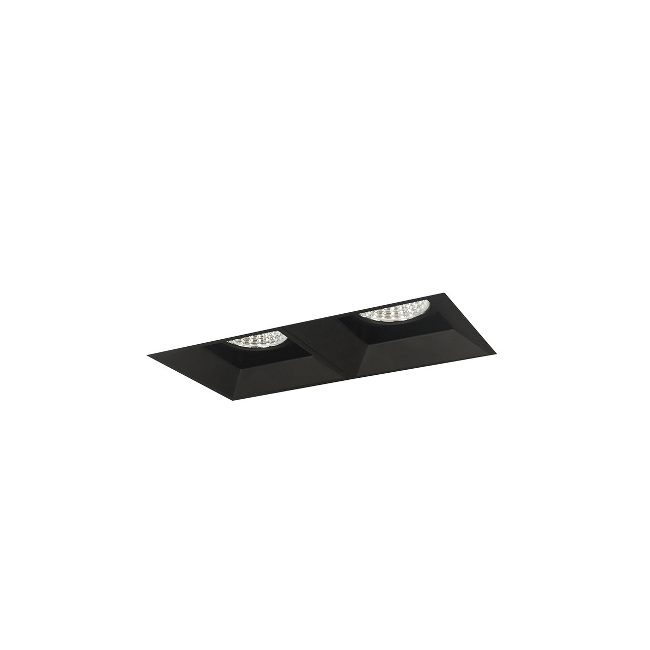 NMIOTL-12-NF-FF-30X-10-B Iolite MLS 2-HEAD Trimless Reflector Kit 3000K 1000LM Black Fixed
