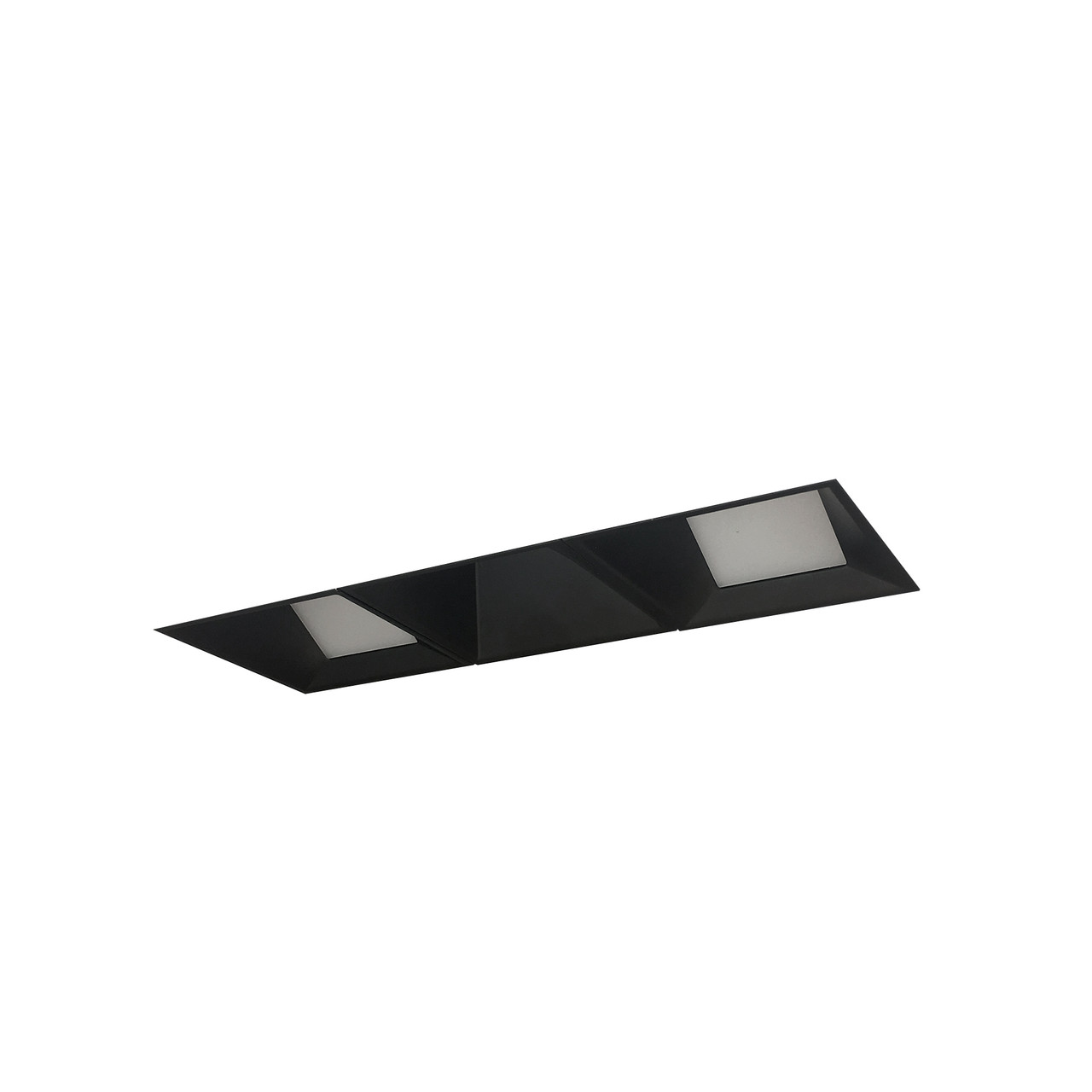 NMIOTL-13-NF-WWW-40X-10-B Iolite MLS 3-HEAD Trimless Reflector Kit 4000K 1000LM Black Wall