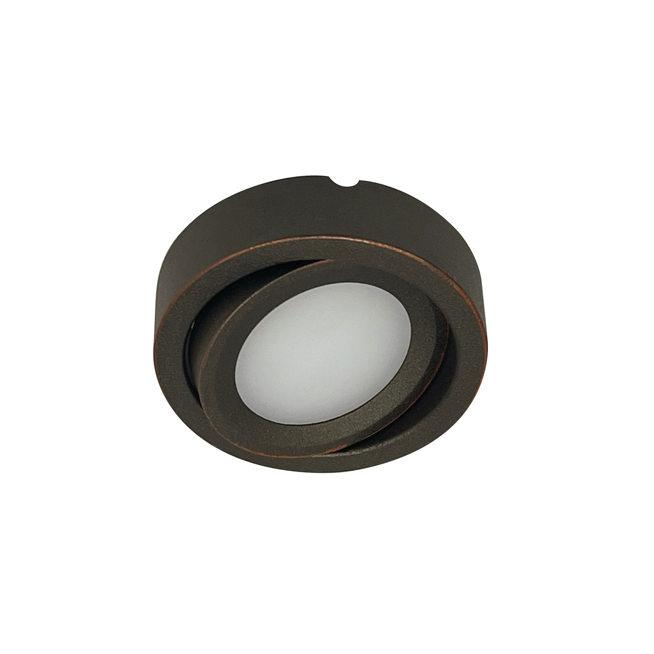 NMP-A35BZ 12V Josh Adjustable LED Puck Light 300LM / 3500K Bronze Finish