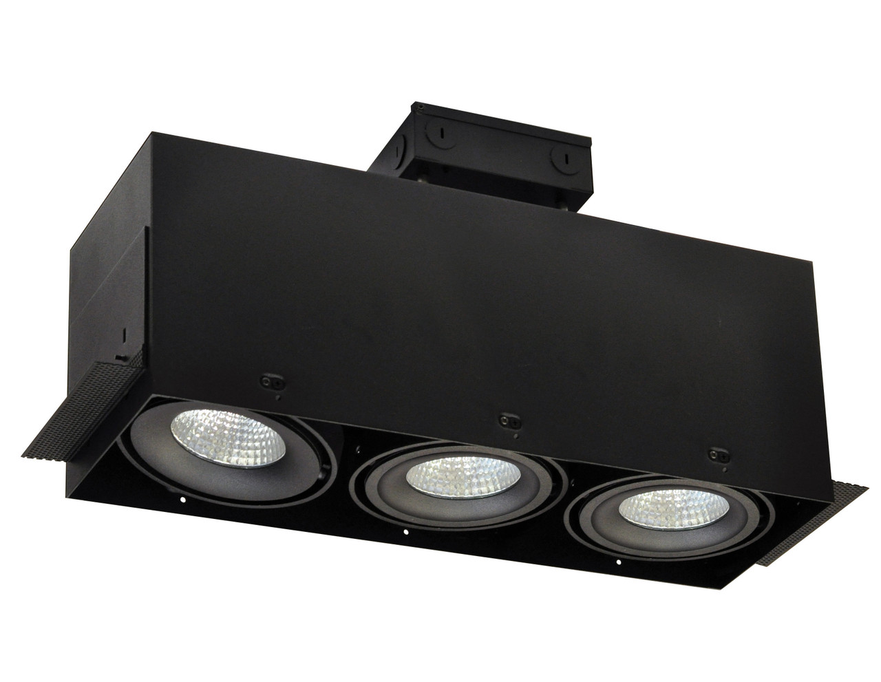 NMRTLG-13D6L1927SB LED Trimless 3-HEAD MLS Housing 30W / 2100LM Per Head 2700K 16D