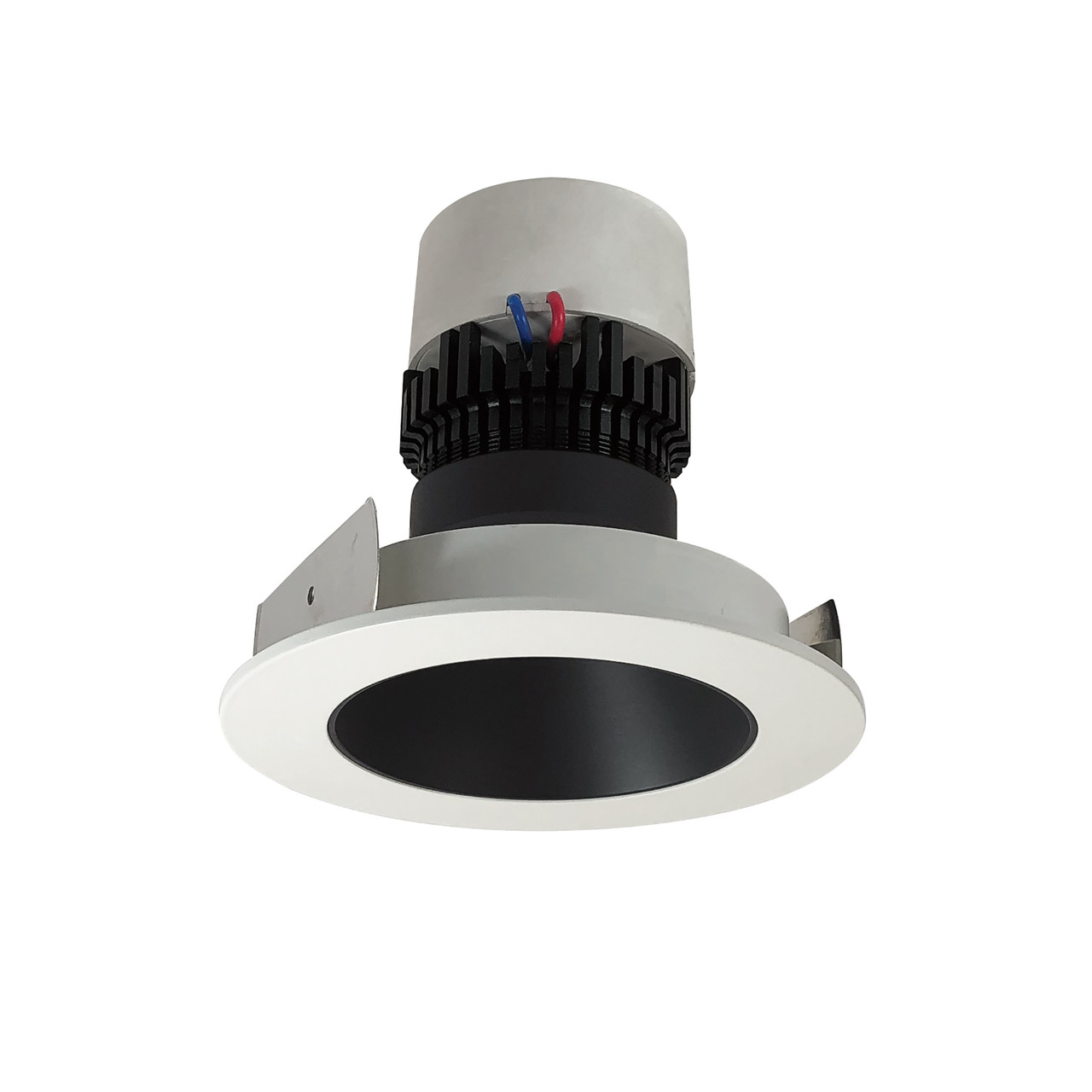 NPR-4RNDC35XBW 4" Pearl LED Round Retrofit Reflector 1000LM / 12W 3500K Black