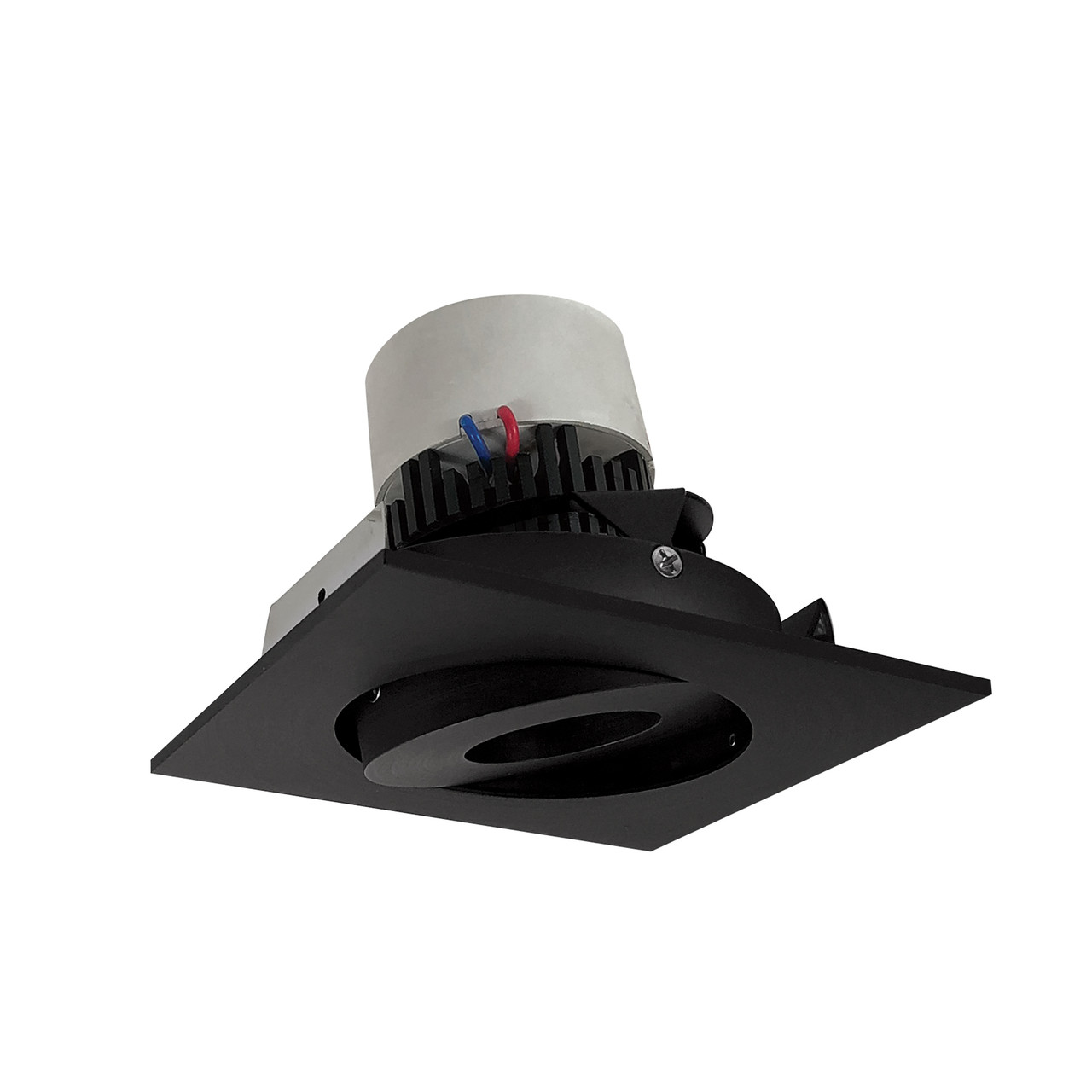 NPR-4SG30XBB 4" Pearl LED Square Adjustable Gimbal Retrofit 1000LM / 12W 3000K