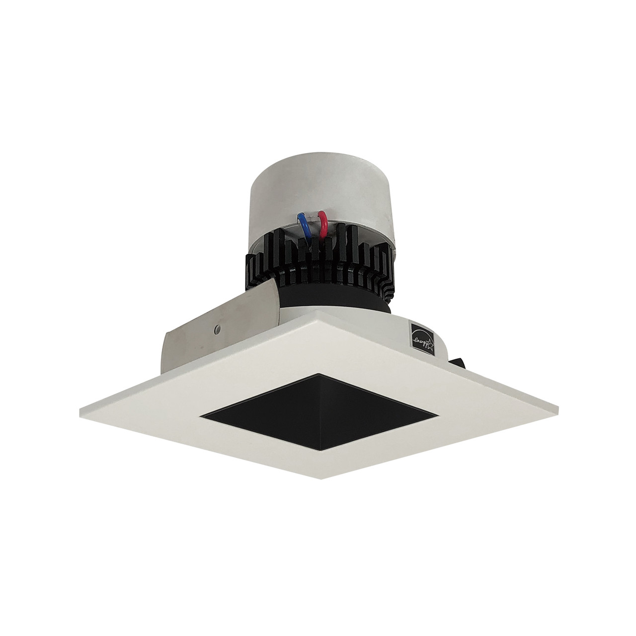 NPR-4SNDSQ40XBW 4" Pearl LED Square Retrofit Reflector With Square Aperture 1000LM