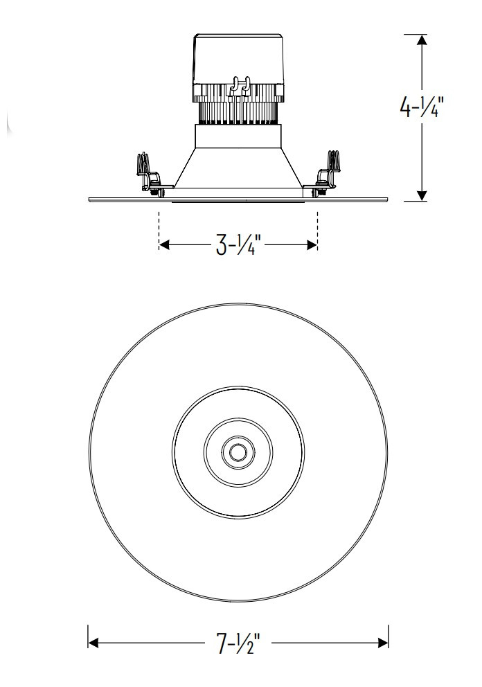 NPR-56RNDCCDXMPW Line Drawing