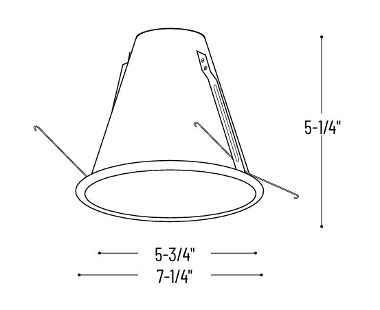 NTM-710BBAL Line Drawing