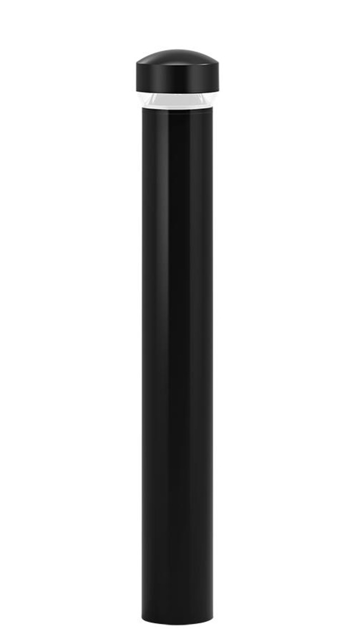 BDLEDR18YK/D10 Bollard Dome 42" 18W Dimmable LED Warm Black