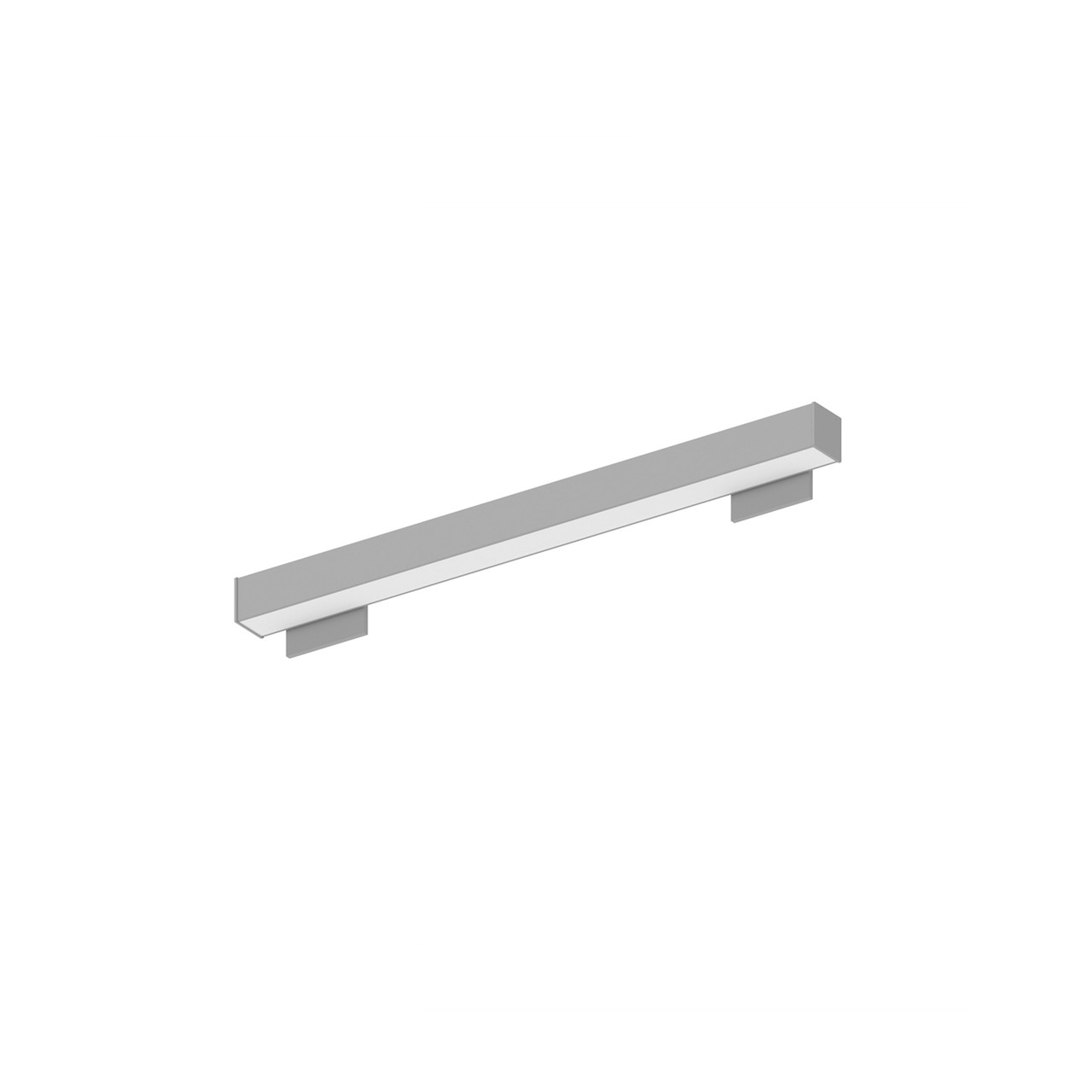 NWLIN-21040A/L4-R4P 2' L-line LED Wall Mount Linear 2100LM / 4000K 4"X4" Left Plate