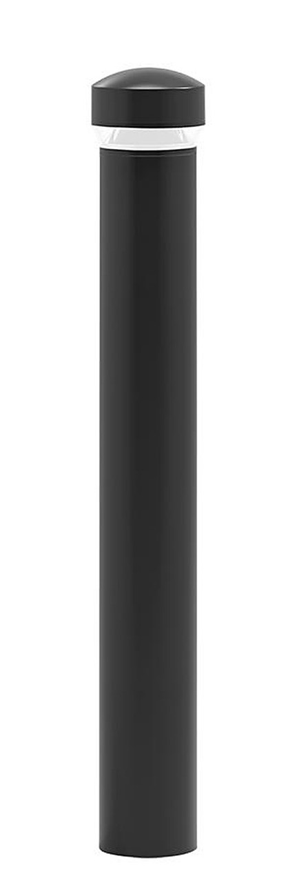 BDLEDR24Y/EC Bollard Emerg Cold 24W Warm Dome 120 277V 42" Lbackup Bz