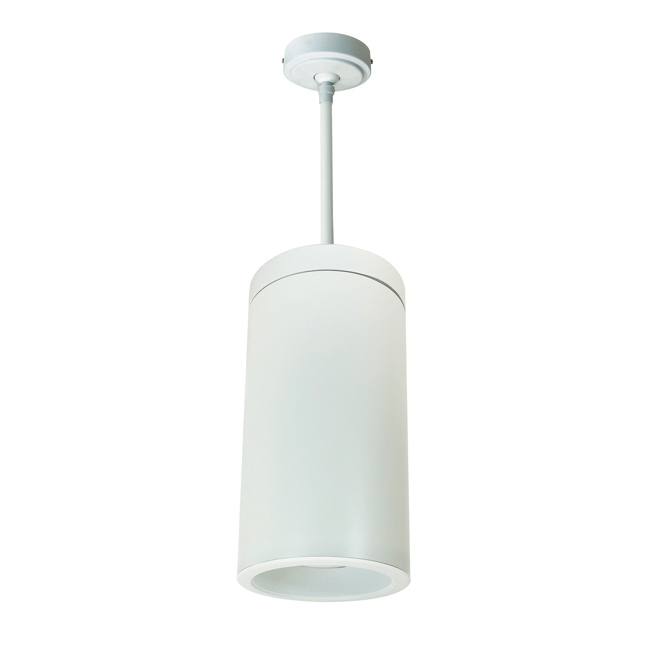 NYLD2-6P10127WWW 6" Cobalt Pendant Mount Cylinder White 1000L 2700K White Reflector