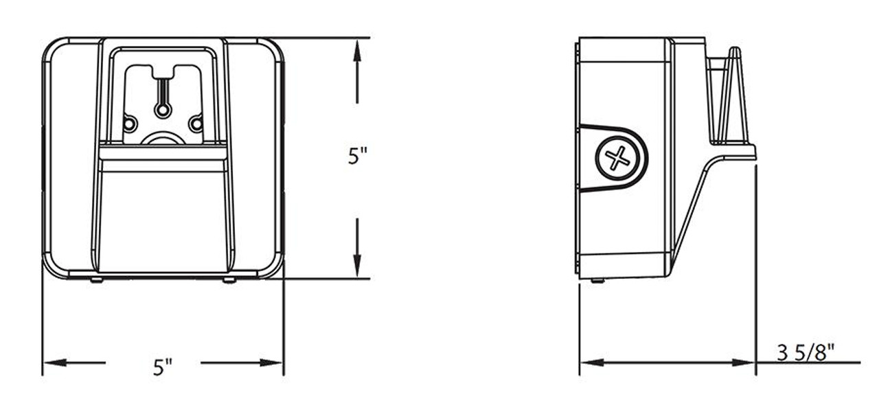 A22WMB  A22 Wall Mount Black