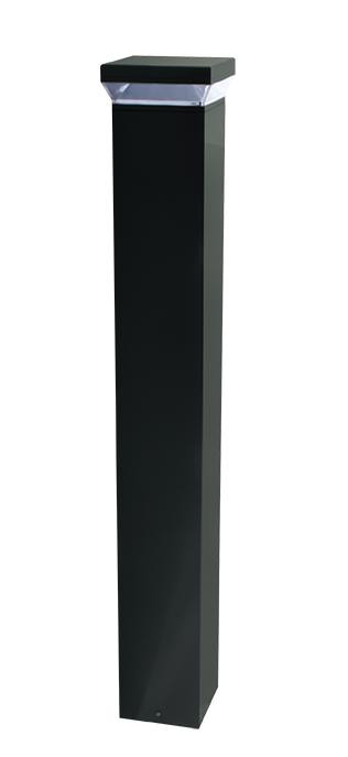 BLED12NW180   Bollard Square 42  12W Neutral LED 180 Deg White