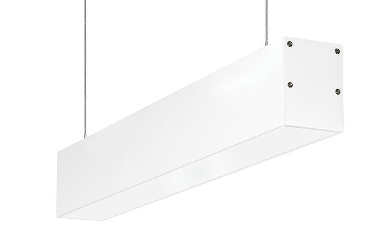 BOA2P-10D10-40YN-W/LC Architectural 731 Lumens BOA 2 Ft 10W Pendant Mount 3500K 0-10V