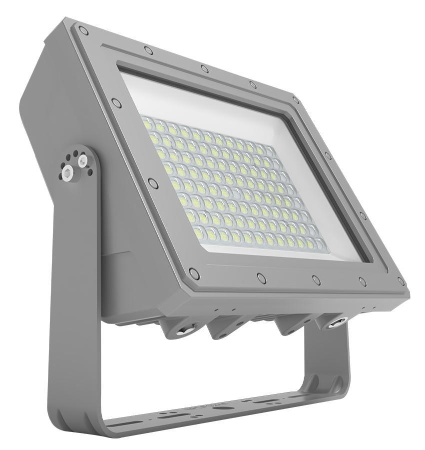 HAZFFLED150  Hazardous Flood Medium 150W 5000K Yoke Mount Gray