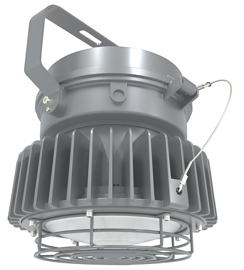 HAZLED120FG480  Hazardous Location 120W 5000K Pendant Frost Globe 480V Gray