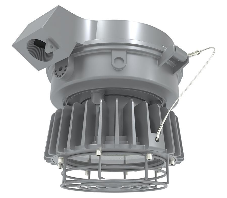 HAZLED30SCF  Hazardous Location 30W 5000K Stanchion Clear Flat Gray