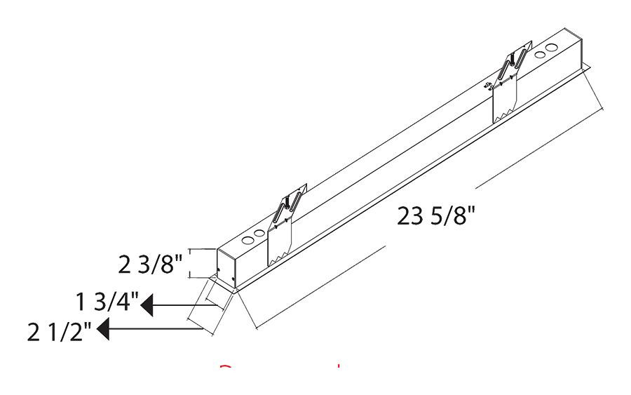 BOA2R/MVS BOA 2' Downlight 20/14/12/10/5W Recessed 3000K/3500K/4000K Flat