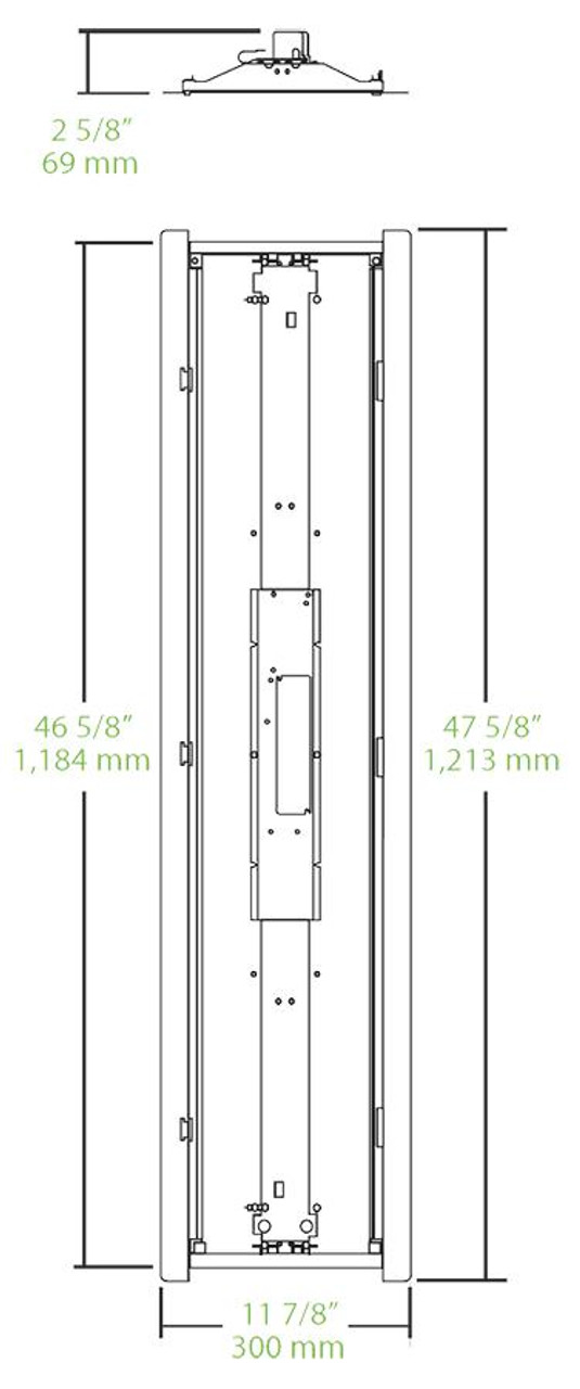 RTLED1X419NWHCD10 BULK  Panels And Troffers 2215 Lumens Retrofit Troffer 1X4 19W 6PCS