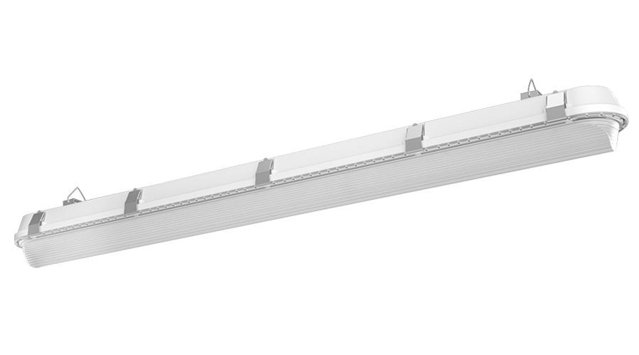 SHARK436NWD10E2  Washdown 5109 Lumens Shark 4 Feet 36W 4000K 0-10V Dimming 120V-277V